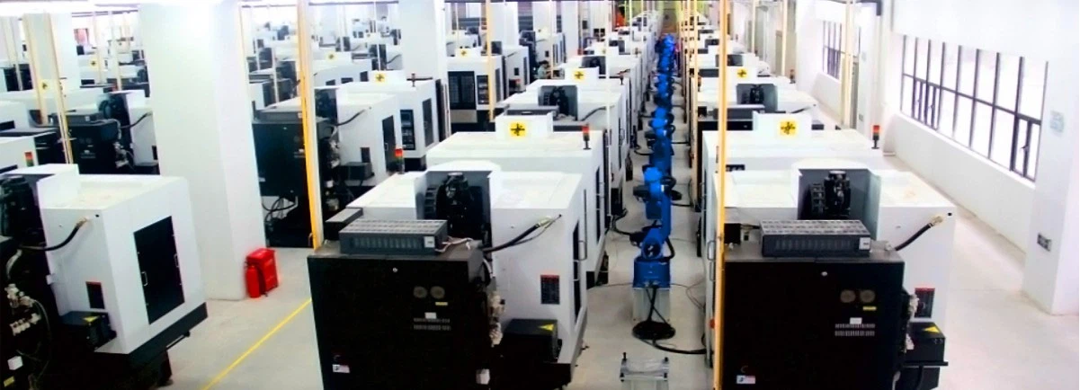 HCNC provides solution for high-speed drilling center of a smart factory HCNC provides solution for high-speed drilling center of a smart factory